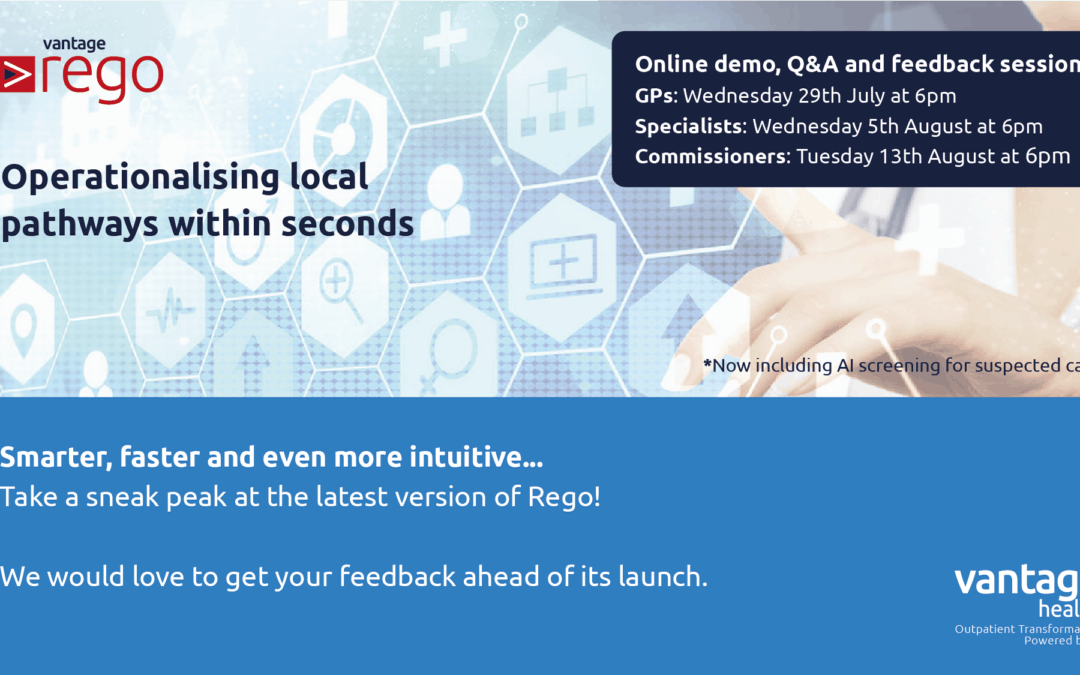 Operationalising local pathways within seconds